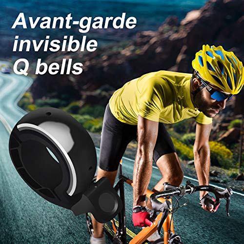 Inscape Data Bike Bell, Loud Crisp Bicycle Bell, Cute Bike Bell Horn for Adults and Kids, Suitable for All Bicycle Handlebars, Road Bikes, Mountain Bikes and Bicycle Bells - Thumbnail 3