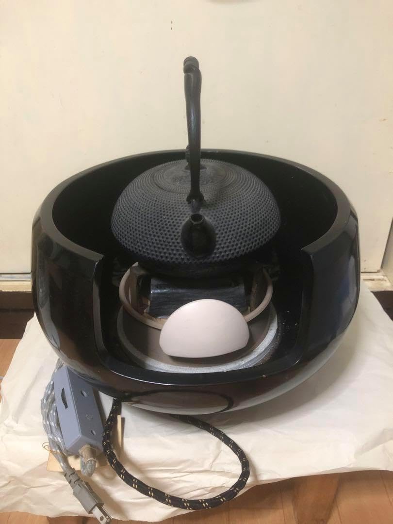 風炉型電熱器 アルミ製 野々田商店 茶釜 茶道柄杓 セット | 銀座屋 茶道具