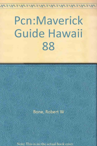 Maverick Guide to Hawaii 0882896644 Book Cover