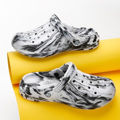 Image of Gaatpot Mens Womens Garden Clogs Shoes with Arch Support Unisex Gardening Slip on Sandals Beach Slippers Shoes Clog