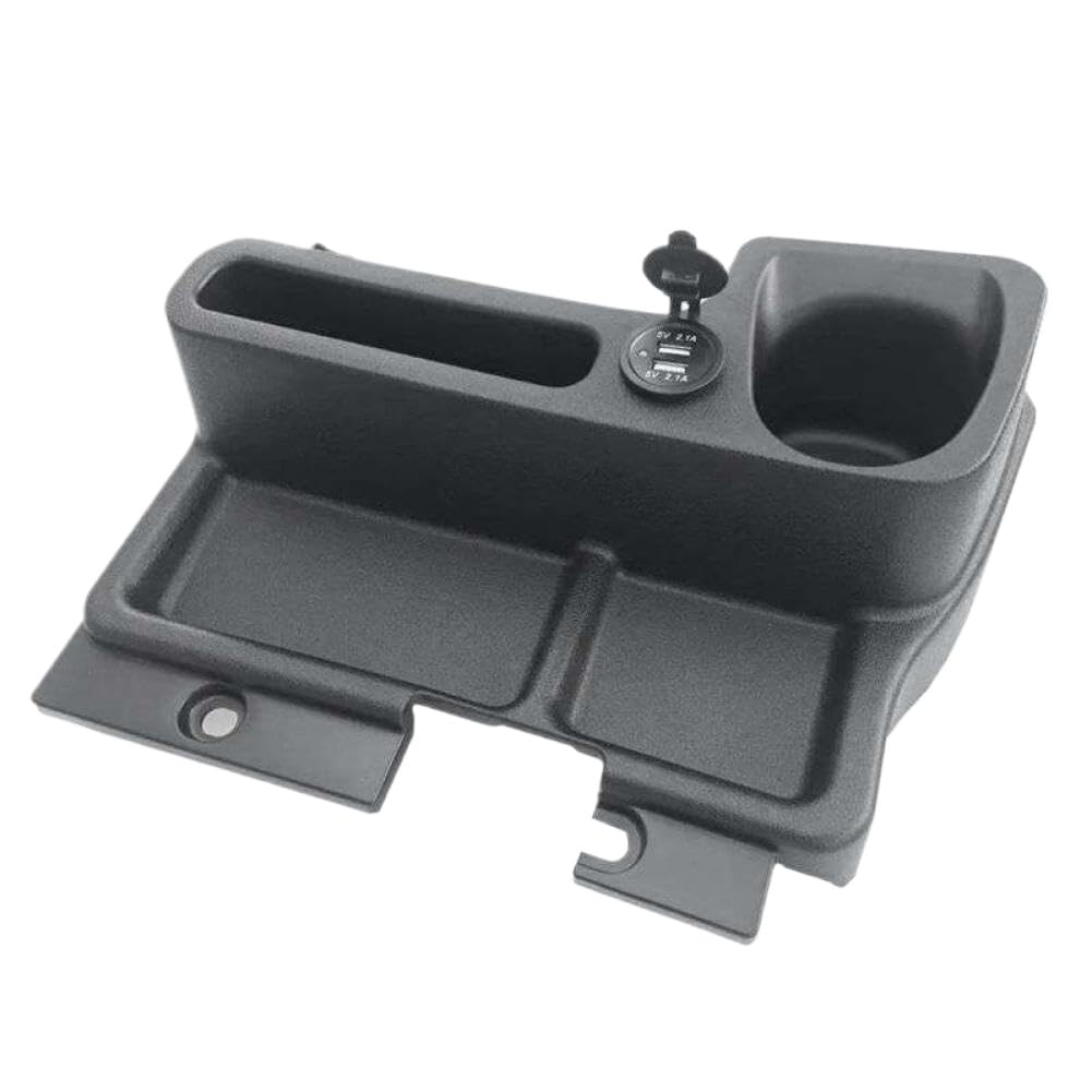 ZenithRide Center Console Box with Cup Holder and USB Port for Land LC70 LC71 LC76 LC77 LC79 (Model A74F)
