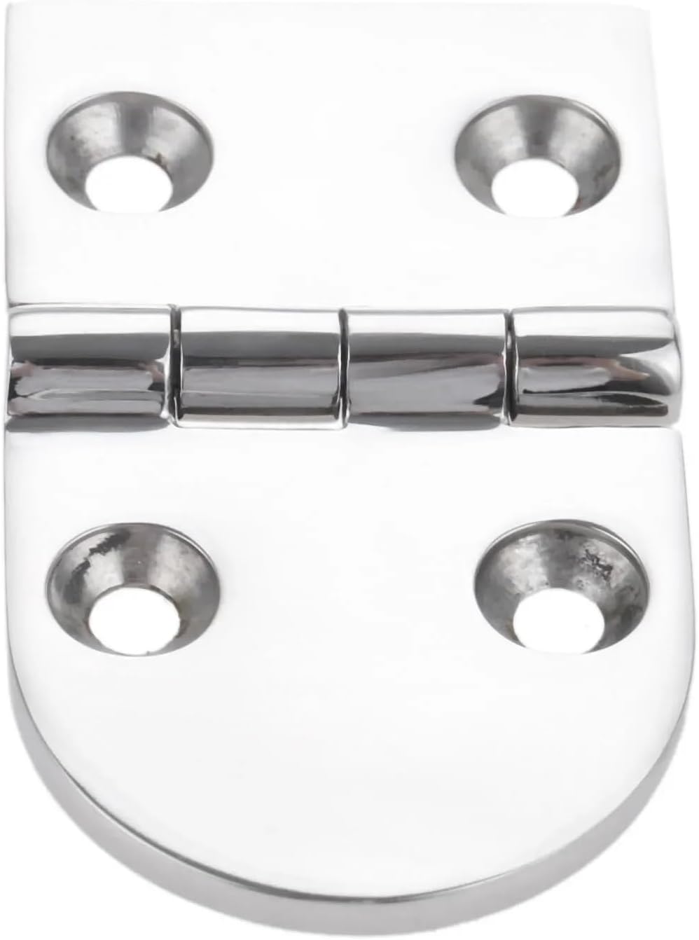 1Pc Heavy Duty 316 Stainless Steel Boat Door Cabin Stamp Strap Hinge Hardware 4 Hole Universal Boats Accessories