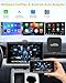 5-in-1 Wireless CarPlay Adapter with Netflix/YouTube/TF, Android Auto & Carplay Adapter with USB-A and USB-C Cables,Convert Wired to Wireless Apple Dongle, Magic Video Ai Box Car Play for iOS 10+