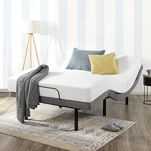 Mellow Genie 500 Adjustable Bed Base - Unique Added Head Tilt/Wireless Remote Control/5 Minute Tool-Free Assembly/Dual Usb Charging Ports, Twin Xl #TOP1