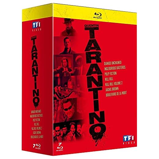 Quentin Tarantino-Coffret 7 Films [Blu-Ray]