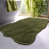 Bathroom Rugs, 32x20 Inches Bath Mats Non Slip, Extra Soft Absorbent Microfiber Shower Bath Rugs Mats Carpet for Bathroom...