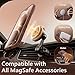 FlyReal Magnetic for iPhone 16 Pro Case, Compatible with MagSafe, (Integrated Silicone Camera Control Button) (Camera Protection) + Screen Protectors, Microfiber Lining Case 6.3