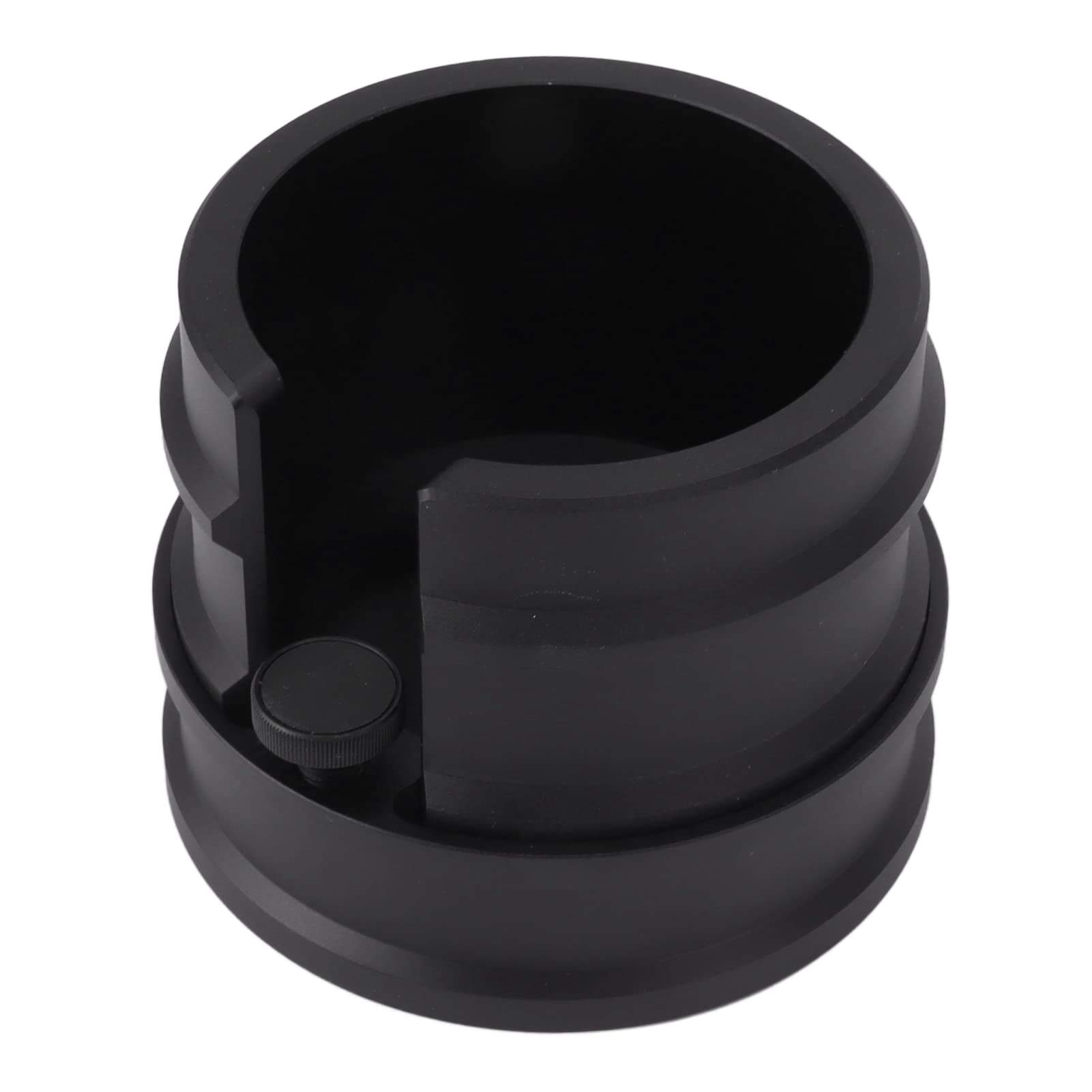 Omabeta Uchwyt na kolbę do Kawy ze Stopu Aluminium Podwójna Głowica Ubijak do do Maszyn 51mm 53mm 58mm 1 Jednostka (Czarny)