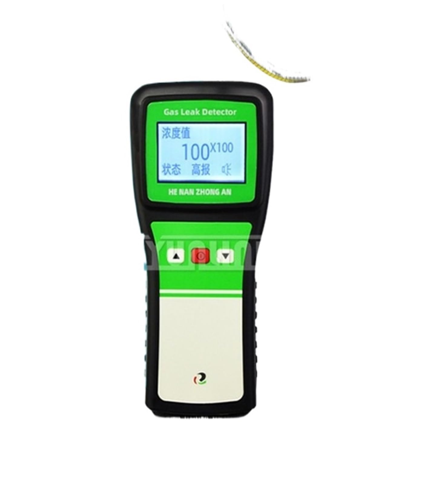 Vxdefp Bianco Kp816 Portable Combustible Gas Leak Detector,Digital Display Natural Gas Methane Gas Liquefied Gas Leak Detector High-Performance