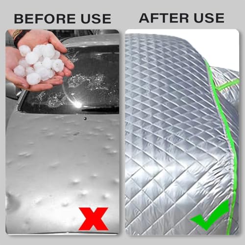 Bache anti grele voiture Dacia Duster housse de protection impermeable - 4