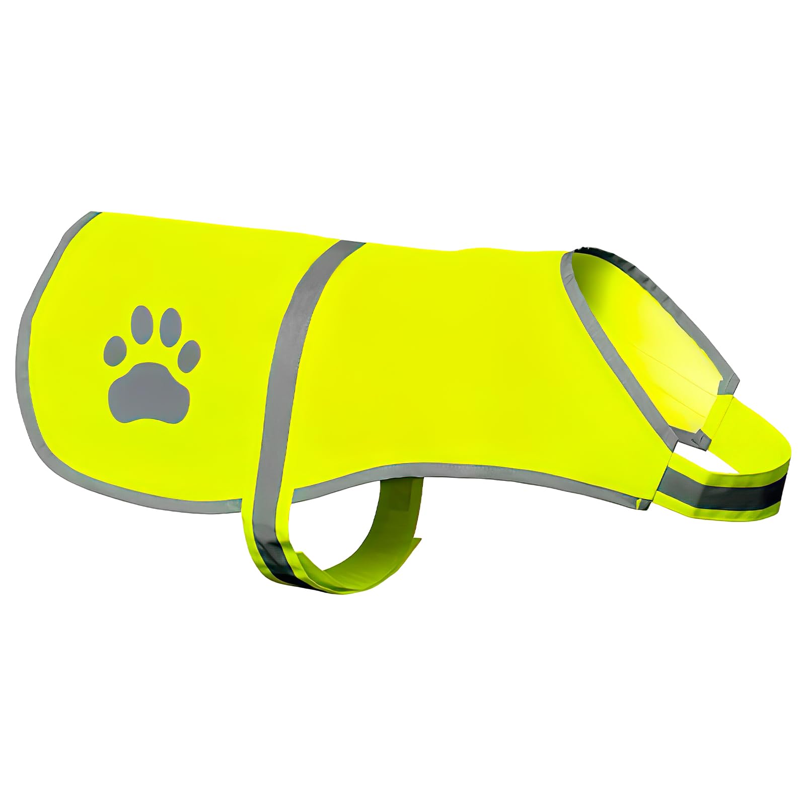 Gilet de Sécurité Réfléchissant pour Chien, Veste Haute Visibilité avec Bandes Réfléchissantes, Confortable et Résistant, pour Promenades Nocturnes et Activités Extérieures, Taille M