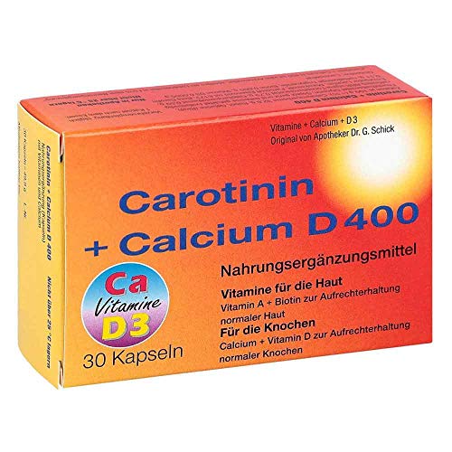 Carotinin+Calcium D400 Kapseln, 71 g