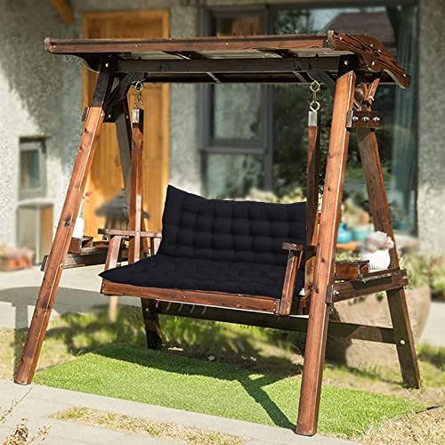 Ensemble de remplacement de coussins de balançoire avec dossier gris