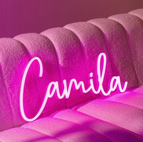 Image of Custom Neon Signs, Neon Sign Customizable for Wall Decor, Custom Name Sign Personalized Neon Sign for Wedding Birthday Party Christmas