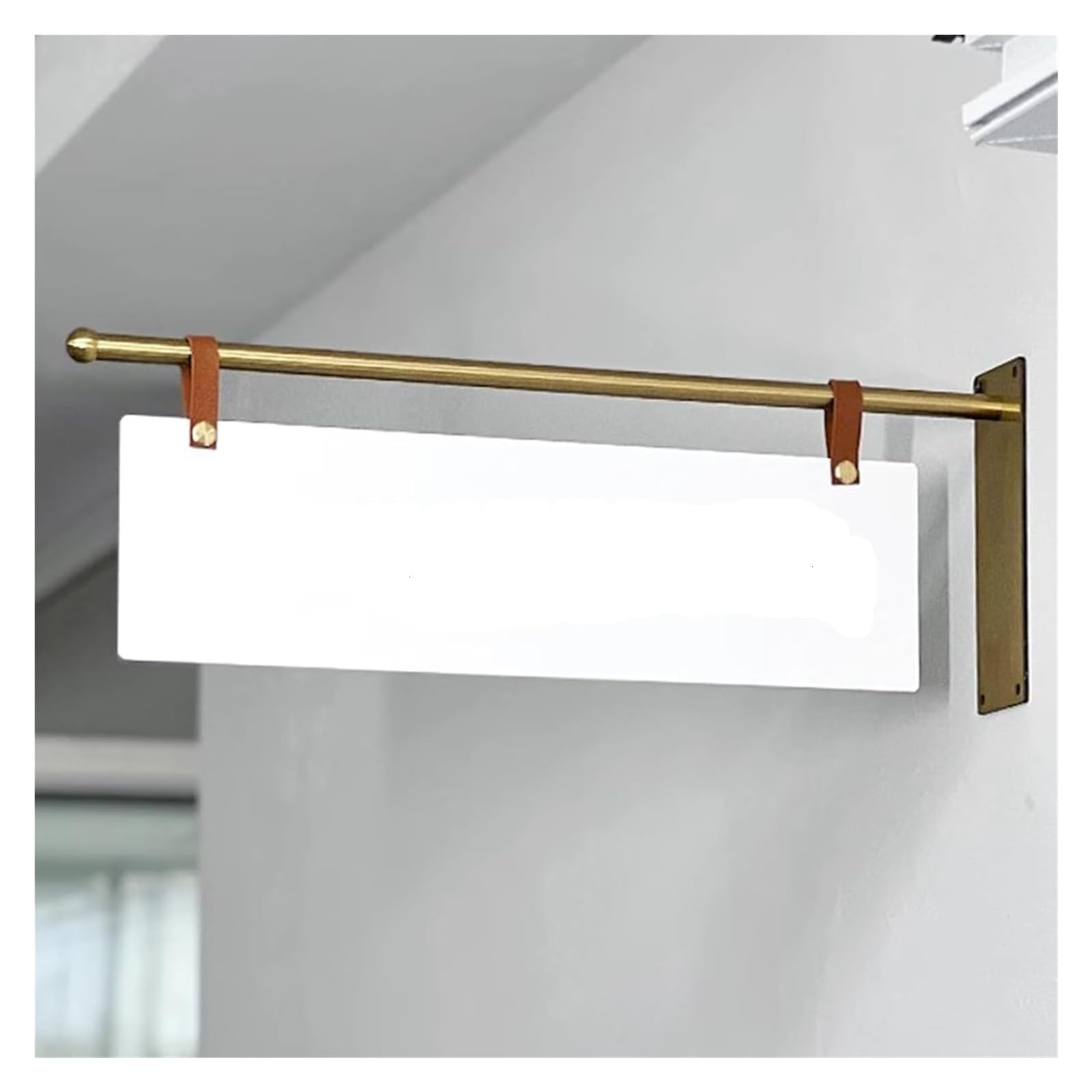 Panneau de couloir en métal double face pour magasin de vêtements, utilisation en intérieur/extérieur, design personnalisé