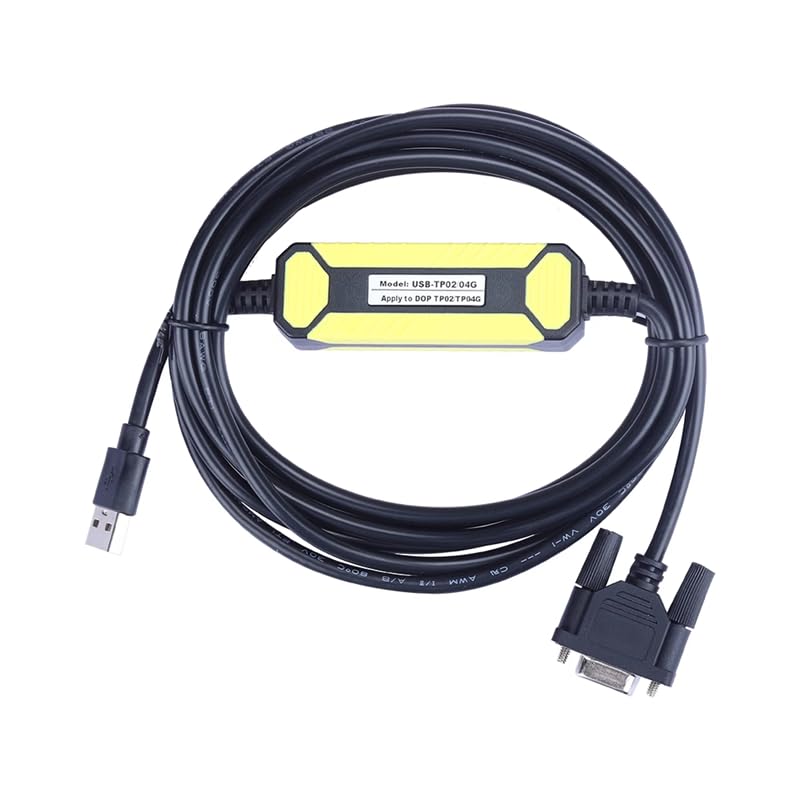 for USB-TP02/04G Download Cable PC-TP02G TP04G Text Display Programming Cable Communication with Shielded Magnetic Ring 2m