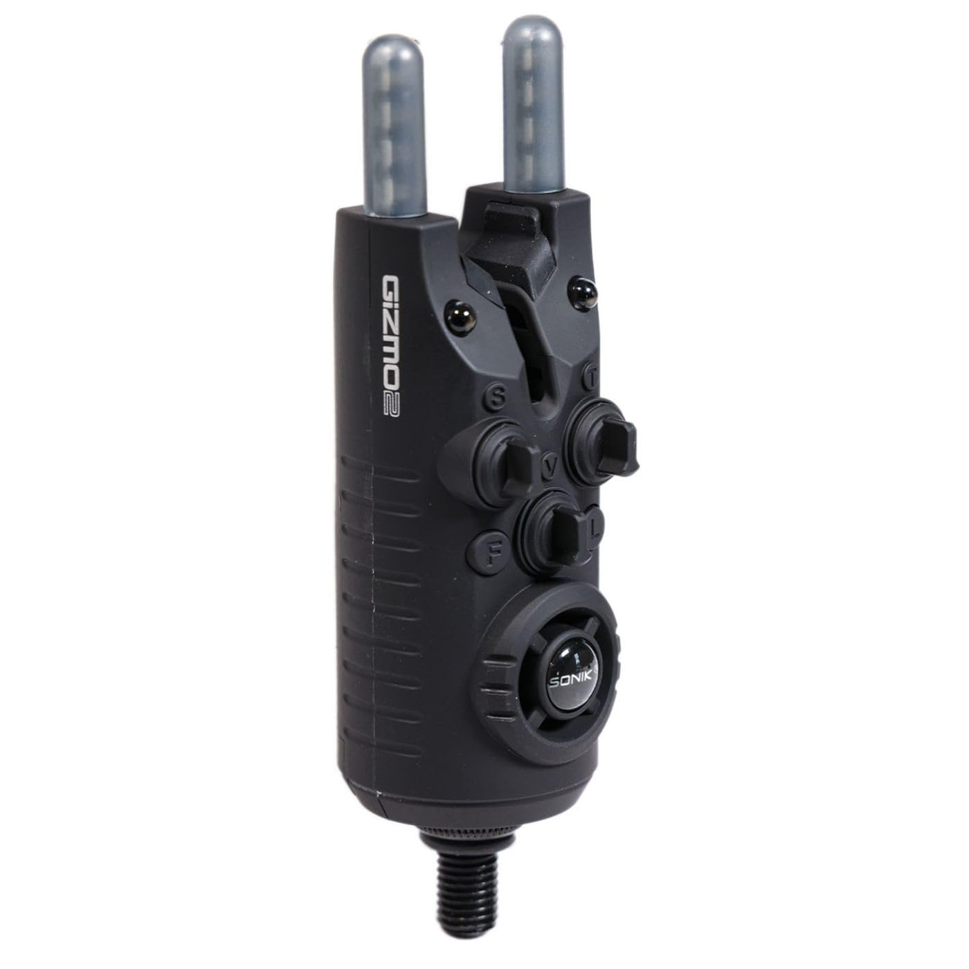 Sonik GIZMO2 Kit d'alarme 4+1 + lampe Bivvy – Détecteur de touche pour la pêche à la carpe – Détecteur de touche électronique pour la pêche à la carpe