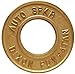 Dixon REP600SP-P 6" Round Escutcheon Standpipe Polished, 6" ID, Cast Brass