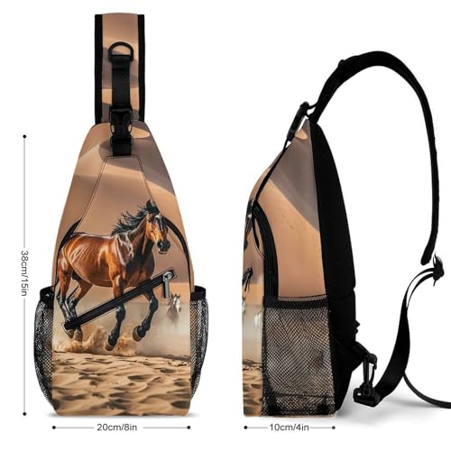 Mochila cruzada casual para mujer y hombre miniatura 2