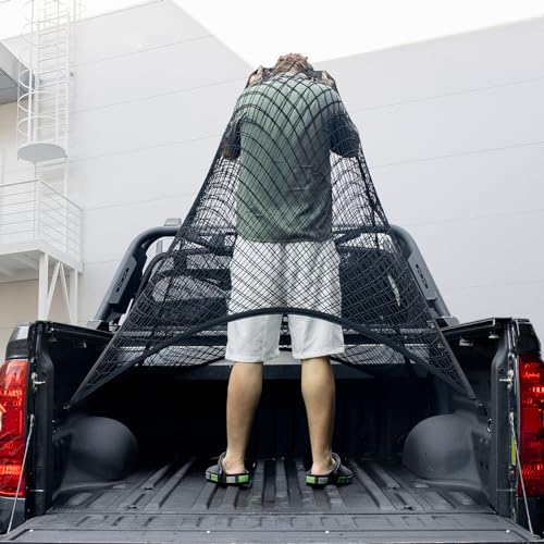 Cargo Net for Pickup Truck Bed (4x4 to 7x7) by Isvo