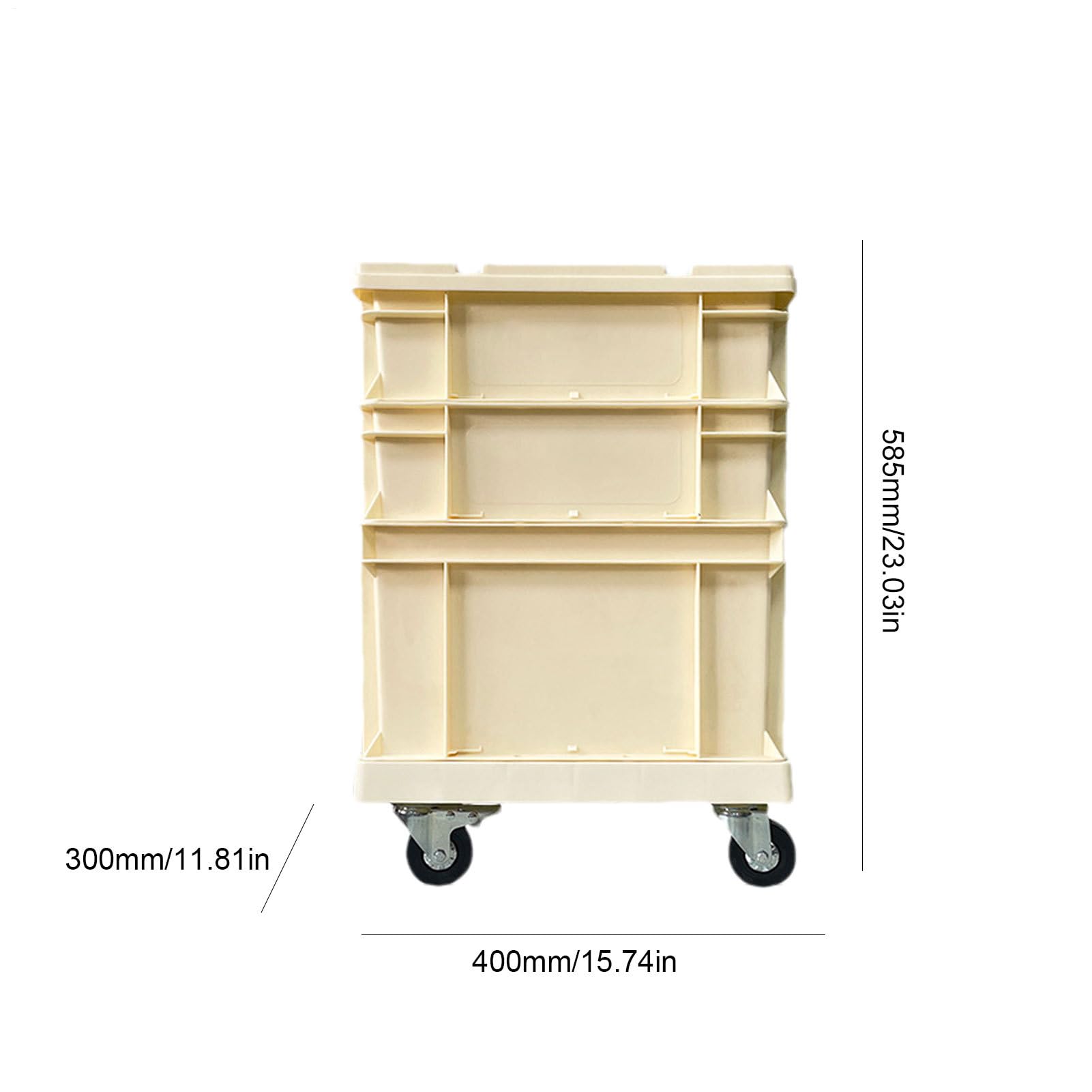 Contenitore Con Rotelle Contenitori Resistenti a Grande Capacità | Contenitori Per Piante E Archiviazione Con Ruote Per Garage Cantina Soffitta Ufficio Domestico Esterno Attrezzi Giocattoli E