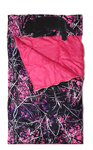 Carstens Muddy Girl Slumber Bag with Lab Pillow