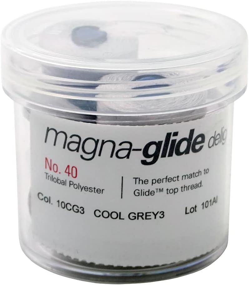 Fil-Tec Magna-Glide Delights Poly Style M Prewound Bobbins Cool Grey