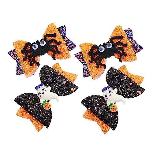 Barrette Halloween et diadème pour les filles : kit de 12 pinces et arcs de cheveux pour enfants