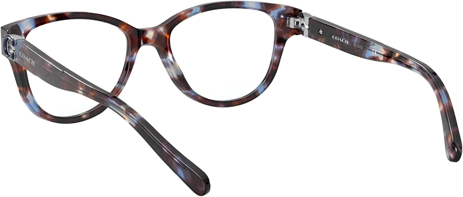 COACH womens Hc6153 Round Prescription Eyewear Frames