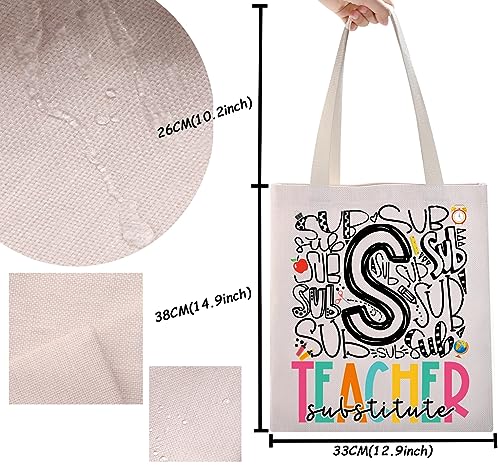 Bolso bandolera para profesor suplente, regalo para profesores suplentes miniatura 3