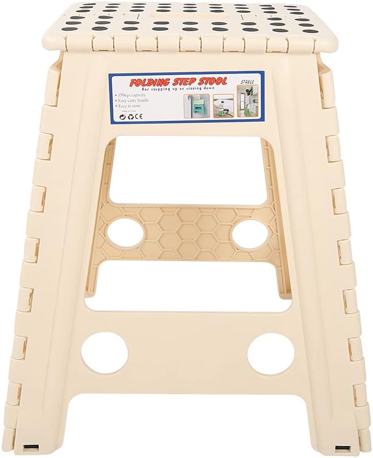 XHTLLO Portable Folding Step Stool, Foldable Stool Chair