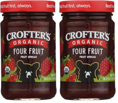 Crofters Fruit Spread 4 Fruit 16.5 OZ (Pack of 2) image 3