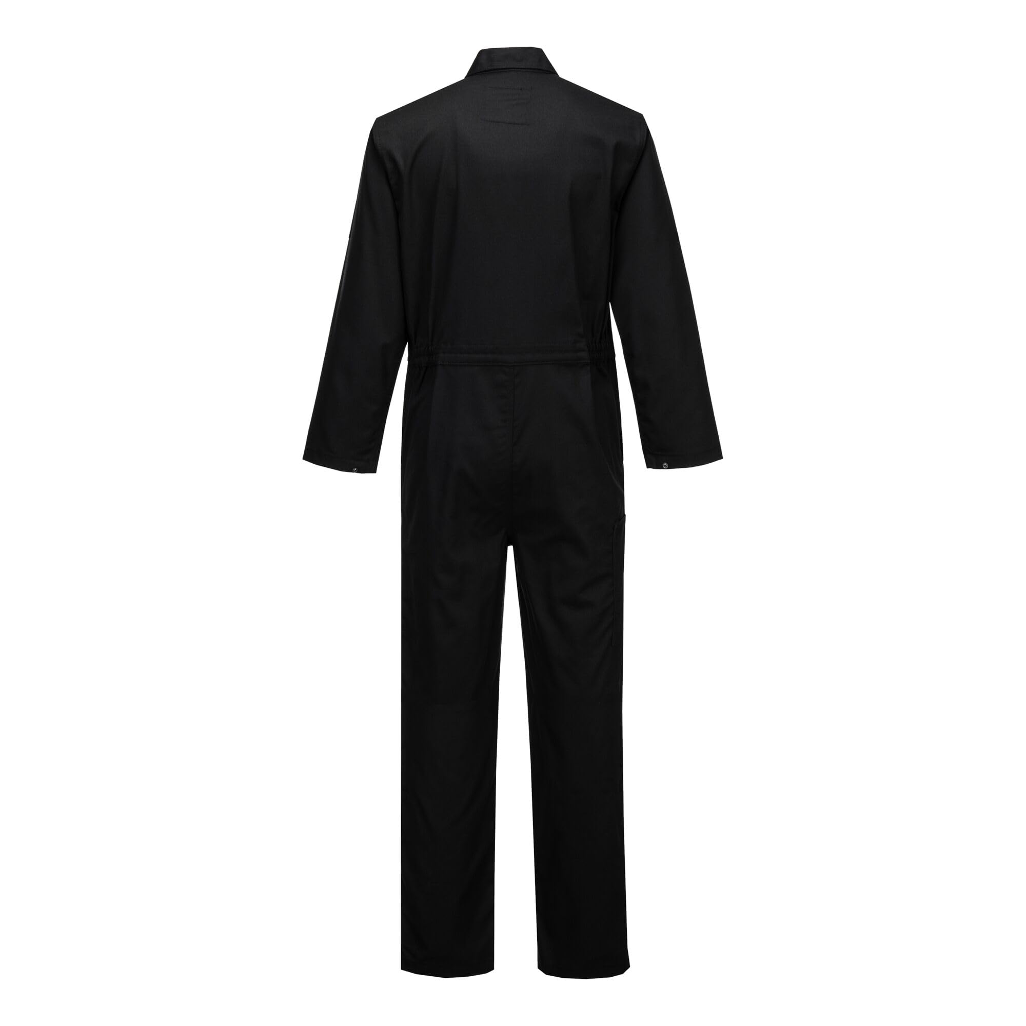 Portwest Buzo Ignífugo Bizweld, Tamaño: 4XL, Color: Negro, BIZ1BKR4XL