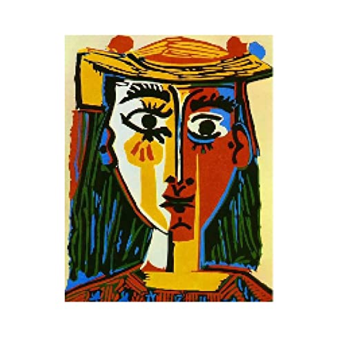 Peinture Picasso portrait art mural sur toile de haute qualité