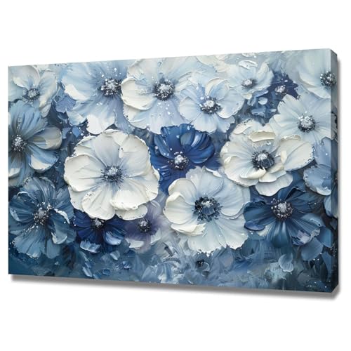 Poster mural grand format toile de peinture paysage salon 70x100