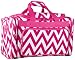 Ever Moda Pink Chevron Duffle Bag 19-inch