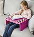 HearthSong Kids’ Portable Folding Lap Desk with Large Storage Activity Tray, 17