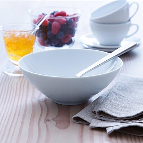 LSA Dine Cereal/Dessert Bowl Coupe Ø18cm | Set of 4 | Handmade Porcelain | DI28