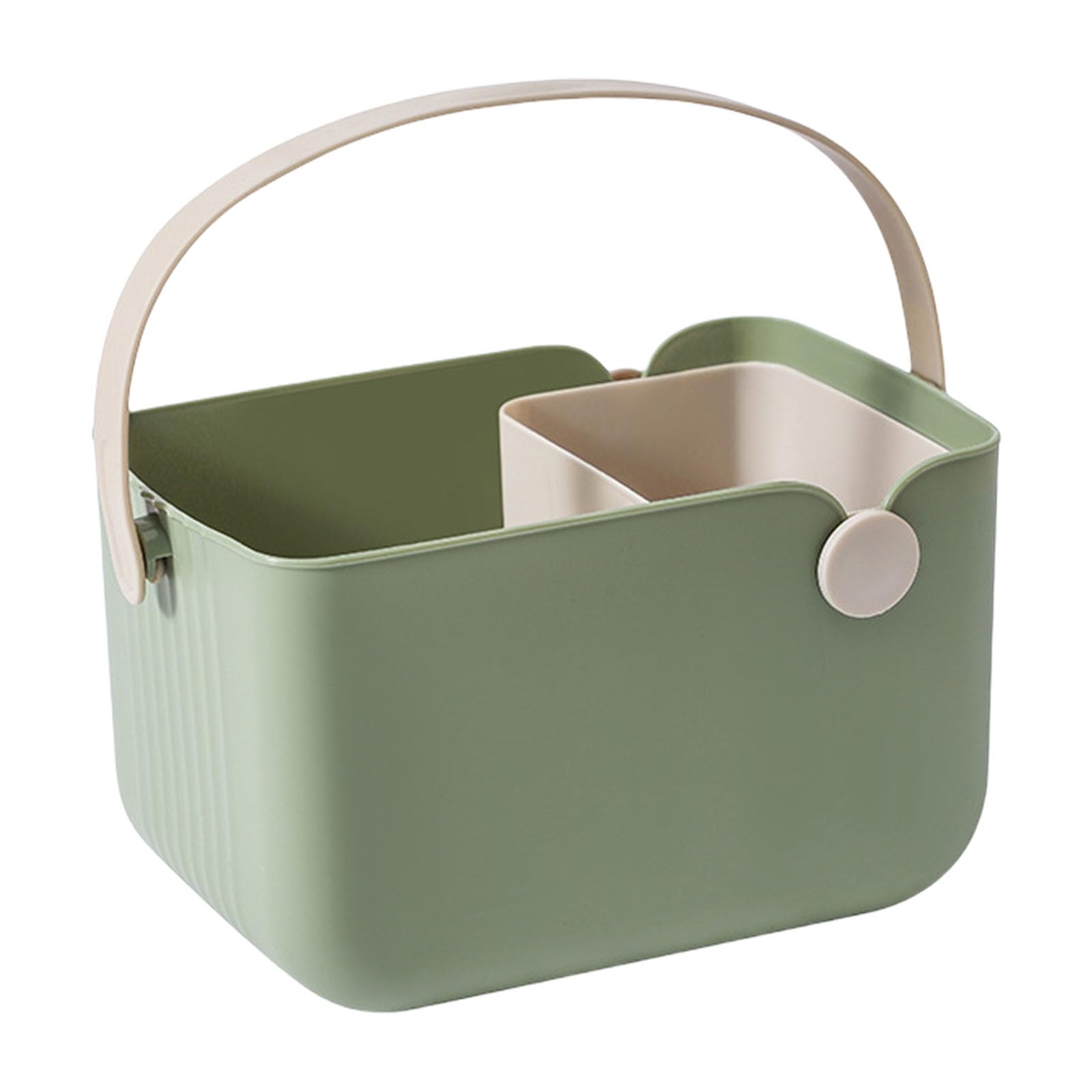 MICFENY Bathroom Shower Storage Basket Color Blocked Design Space Enhancer Practical And Stylish Sturdy Materials