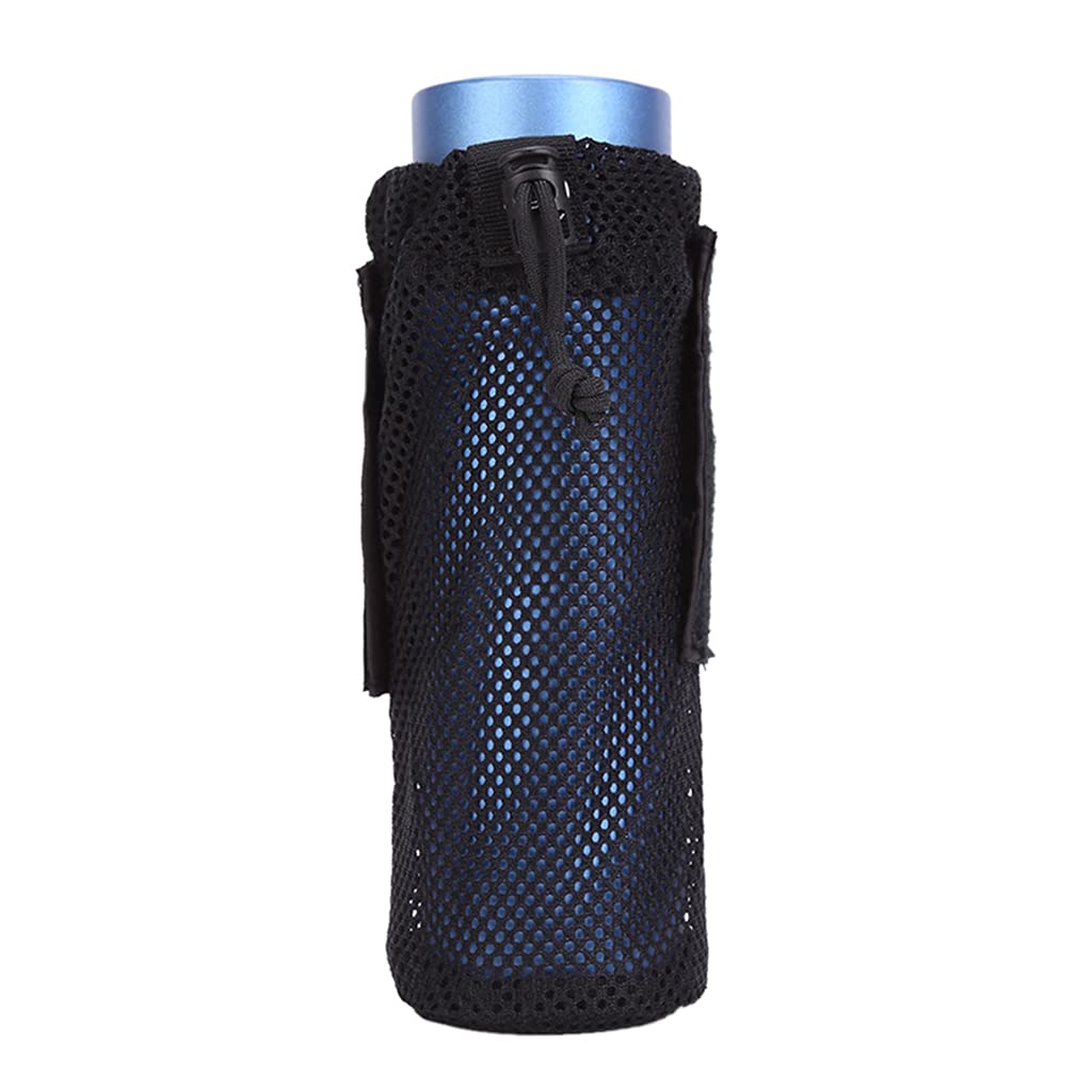 PURPLELILY Mesh Water Bottle Holder - Breathable Nylon Storage Pouch - Lightweight & Packable - Sport Bottle Kettle Pouch