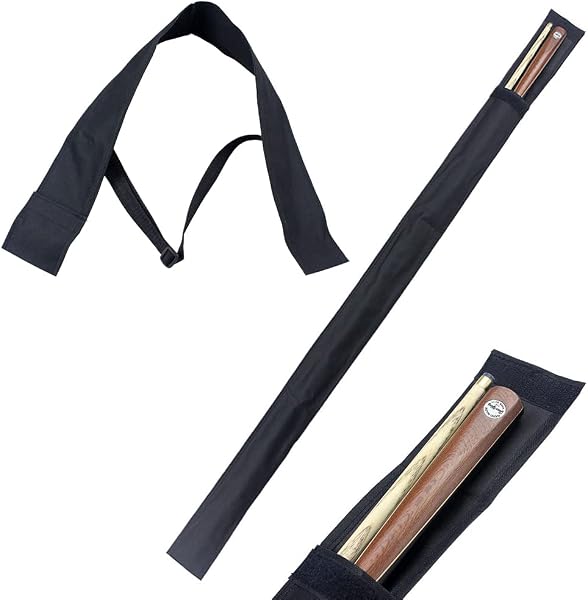 Billiard Cue Bag, Bolsa de Taco de Billar, Pool Cue Bag, Estuche para Taco de Billar Portátil Bolsa de Palos de Billar Bolsa de Billar, Para Almacenamiento de Varillas de Billar de 1/2 Snooker - 5