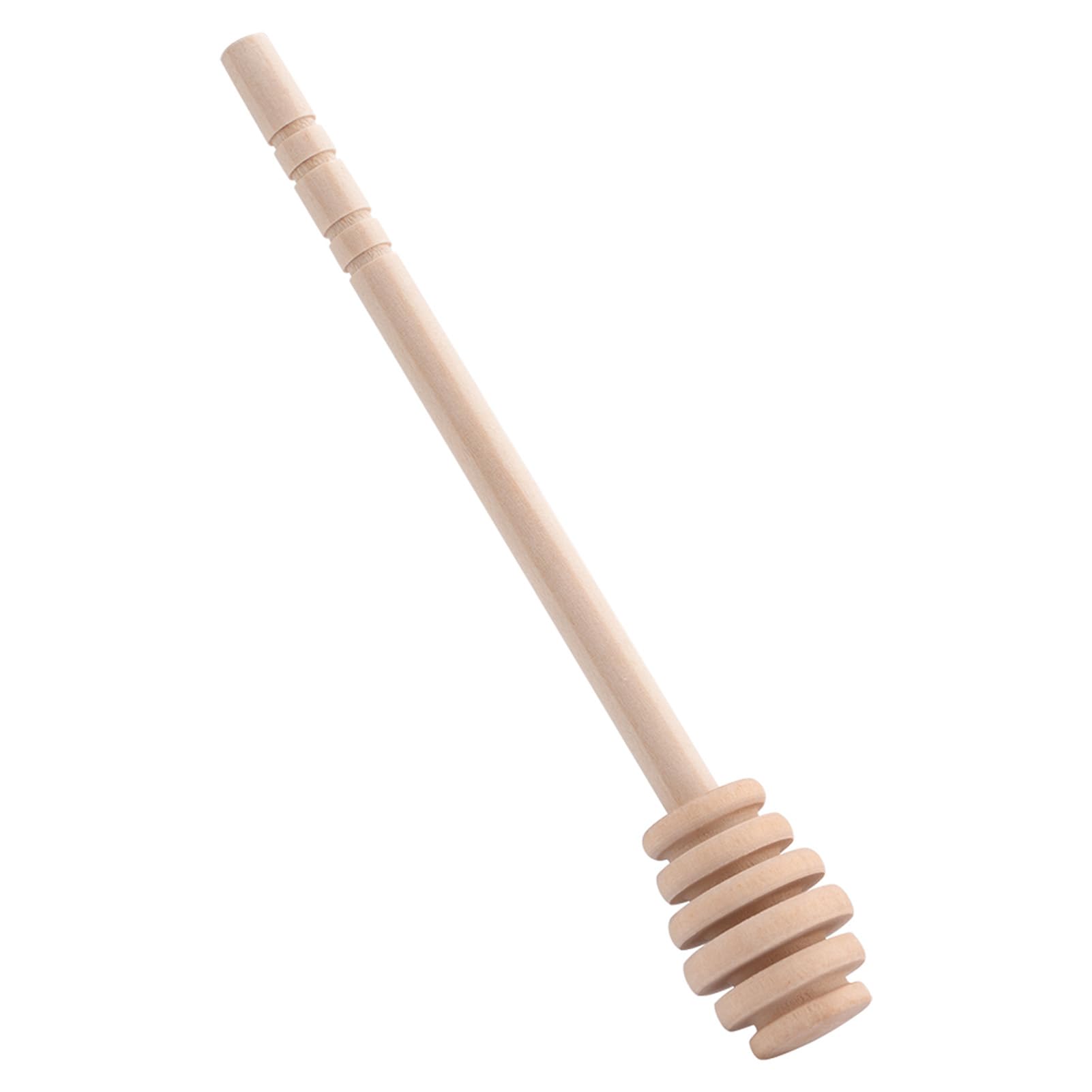 Honiglöffel-Set aus Holz für die Drizzling Collection, Küchenutensilien aus Holz (Nehmen Sie Honey King Slotting 16CM)