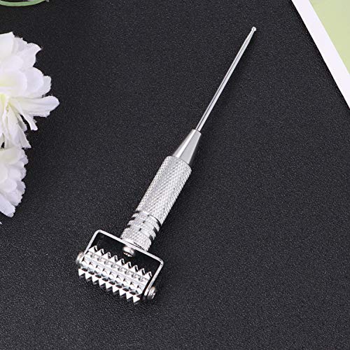 EXCEART Oor Acupunctuurpunt Sonde Stimulator Accupressuurpen Micro Naald (Zilver) - Image 8