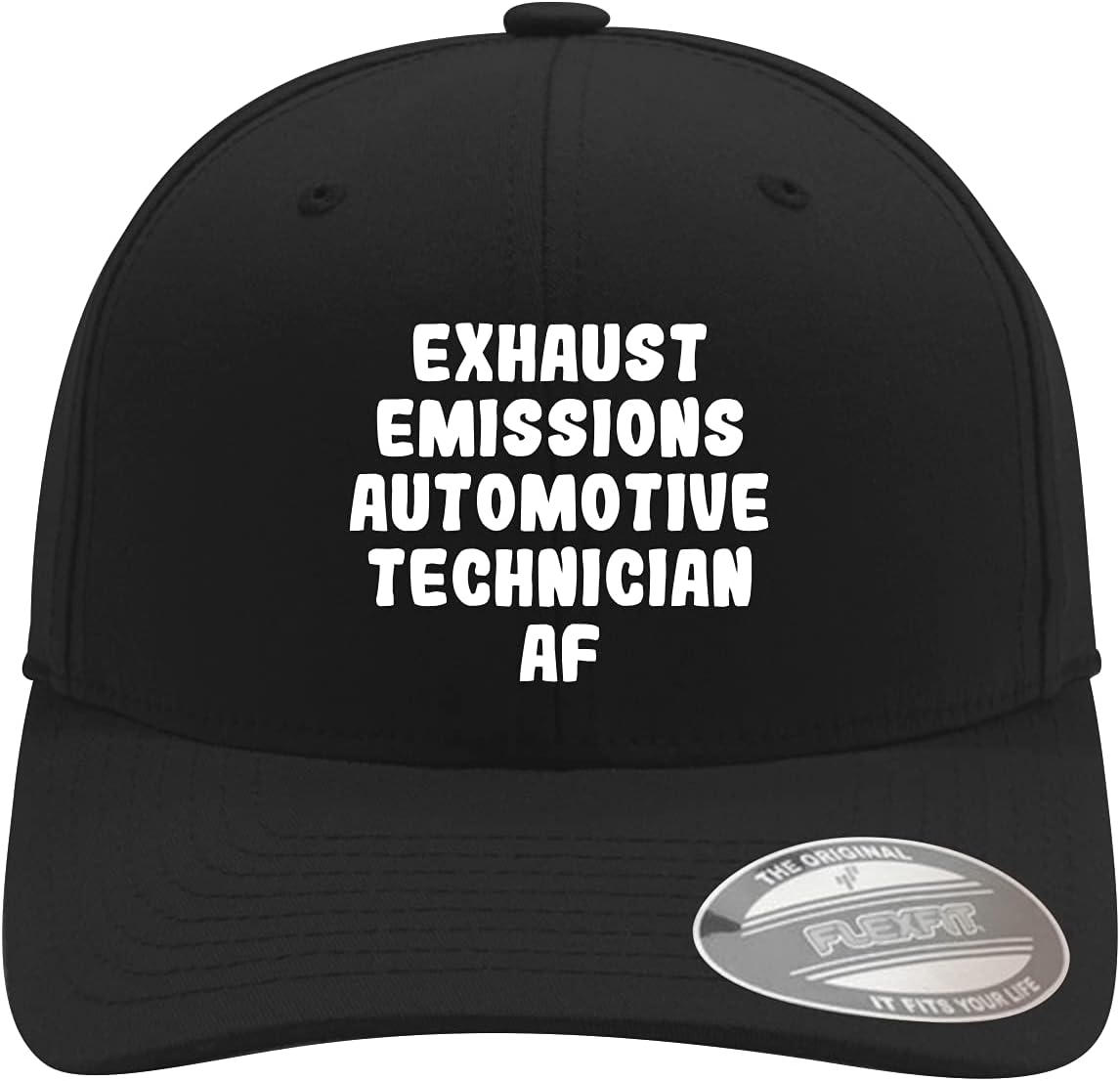Exhaust Emissions Automotive Technician AF - Soft Flexfit Baseball Hat Cap