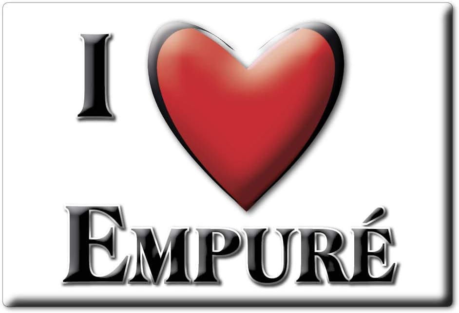 Enjoymagnets EMPURÉ (16) FRIDGE MAGNET FRANCE FRANCHE COMTÉ SOUVENIR I LOVE GIFT PRESENT