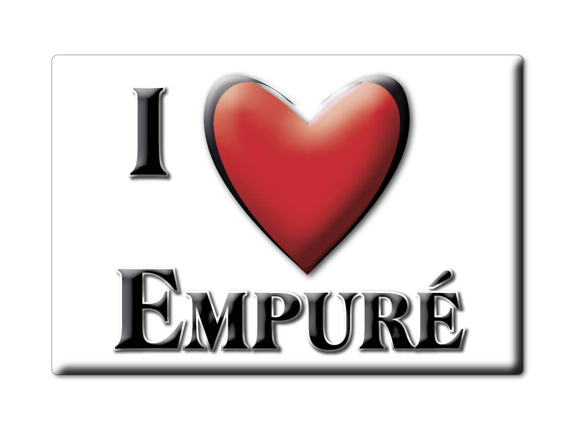 Enjoymagnets EMPURÉ (16) FRIDGE MAGNET FRANCE FRANCHE COMTÉ SOUVENIR I LOVE GIFT PRESENT