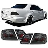 1 Set (4-teilig für rechte + linke Seite) Rückleuchten Schwarz Smoke