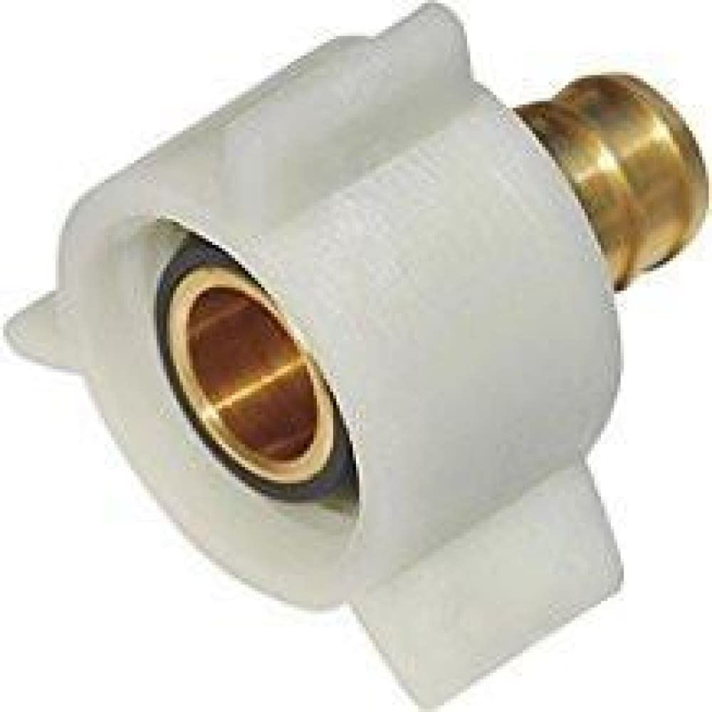 1/2 x 1/2 Inch PEX Swivel Female NPT Threaded Adapter Connector Fitting Crimp Brass for PEX Pipe Tubing, No Lead 5