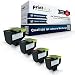 Produktbild 4X Print-Klex Tonerkartuschen kompatibel für Lexmark CX410de CX410dte CX410e CX510de CX510dhe CX510dthe 802HK 802HC 802HM 802HY Black Cyan Magenta Yellow Sparset
