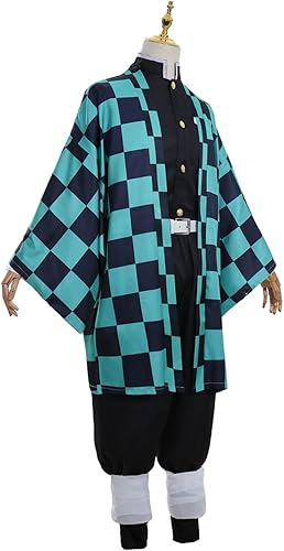 Miniatura 4 de Nuoqi Tanjiro - Disfraz de Tanjiro Kamado para Halloween, disfraz de Tanjiro